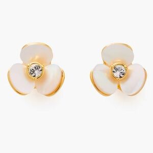 Kate Spade New York ♠️ Disco Pansy Stud Earrings